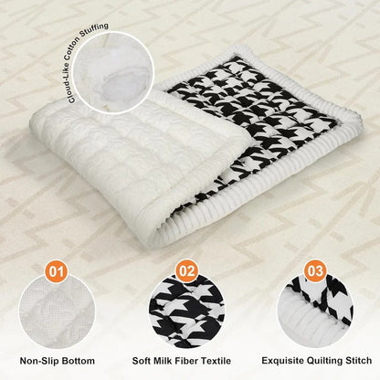 Dog Bed Mat for Car Back Seat Extenders
